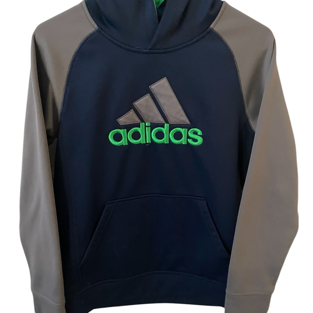 Unisex Teen Boys Girls Adidas Hoodie L 14-16